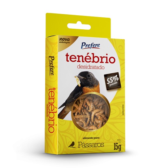 TENEBRIO DESIDRATADO 15G - PREFERE