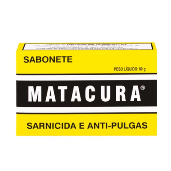 SABONETE SARNICIDA 80G - MATACURA