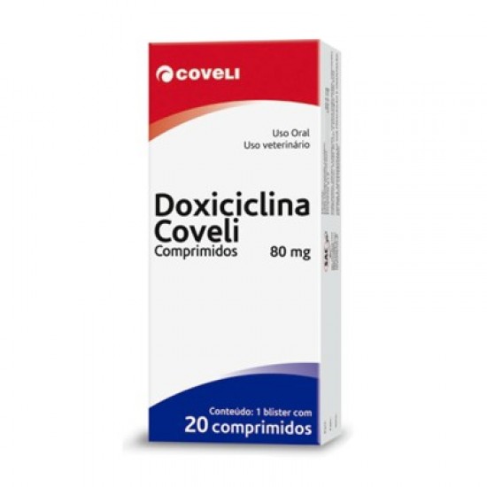 DOXICICLINA 80MG C/20COMP. - COVELI (160